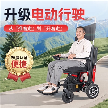 轮椅爬楼机器方助残便老年病人上下楼电动爬楼轮椅锂电池履带爬楼机出口欧 美转运椅