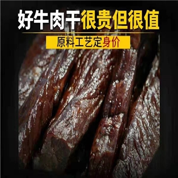 牛肉干 内蒙古风干手撕牛肉干 草原犇牛 肉类麻辣零食小吃特产