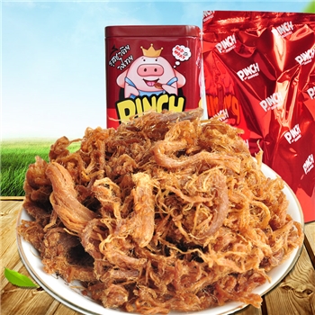 【佰食优】碳烤猪肉条135g*4桶共540g台湾 食品休闲零食美味小吃包邮